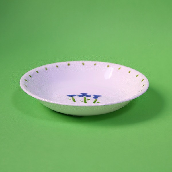 코렐 리틀블루 PE-413 슾접시  1p  접시 식기 그릇 도소매